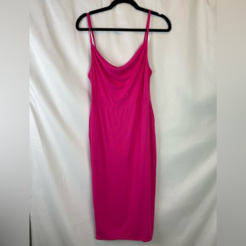 Hot Pink Bodycon Dress